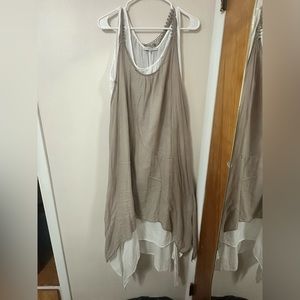 Boho two piece dress